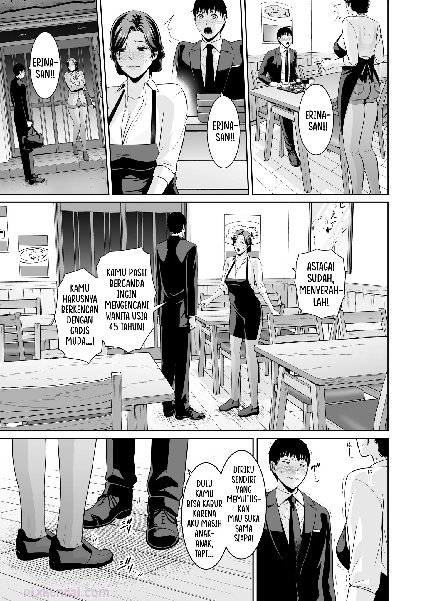 Komik hentai xxx manga sex bokep Otonari no Hitozuma 45 Toshi no Sa Nante Shimo 30